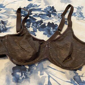 Wacoal Lace Bra - Brown Size 38D